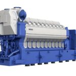 Precisão meticulosa retífica de motores Wärtsilä 20V32!